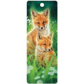 Obrázek z Záložka 3D 15,5x5,7cm - liška (25) 